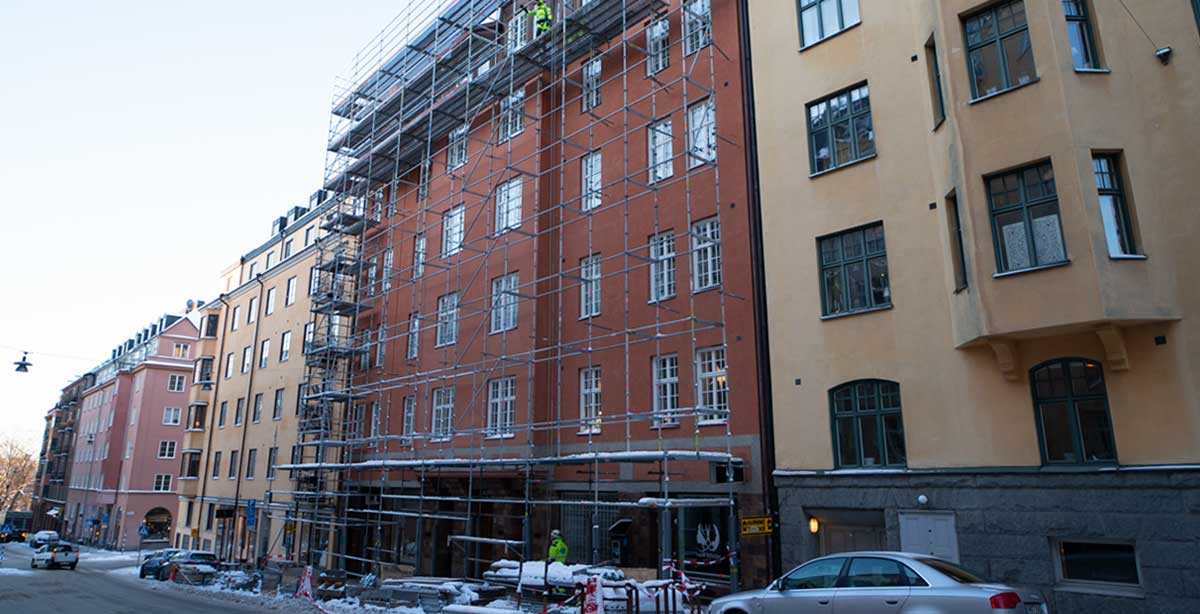 Brf Karlsvik 43 - Under pågående renovering