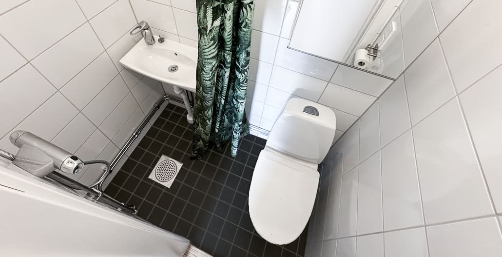 Brf Frimuraren - dusch och WC efter stambyte