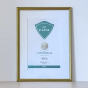UC Platina-diplom